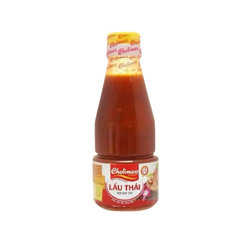 Xốt lẩu thái Cholimex chai pet 280g - Chay mặn đều dùng được, chuẩn vị