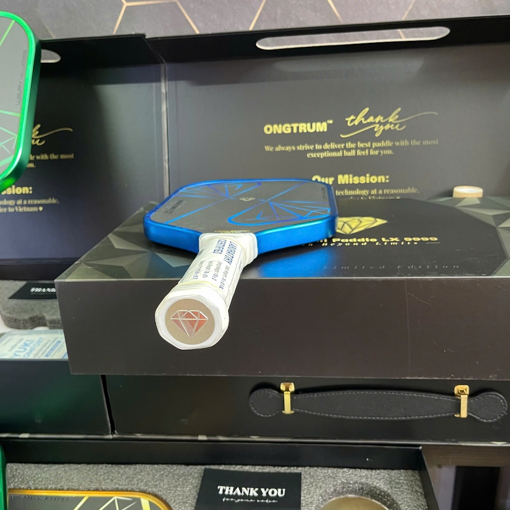 Vợt Pickleball Diamond Lx 9999 Ngũ Hành CAO CẤP Công Nghệ Lõi TripleFoam 3 lớp Tối Ưu Hiệu Suất Chơi