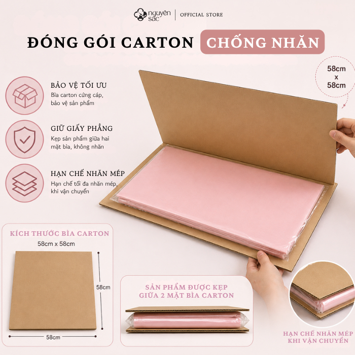Giấy Bóng Mờ Gói Hoa Gói Quà 57x57cm Nhiều Màu - Set 20 Tờ Giấy Gói Hoa Trơn Một Màu, Trang Trí