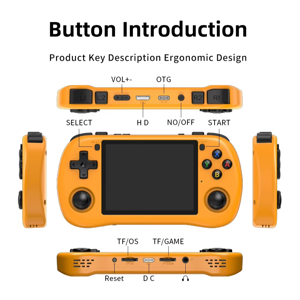 Powkiddy X35H và X35S - Máy chơi game Retro Handheld tốt nhất - X35 sử dung chip RK3566 mạnh hơn R36S | BigBuy360 - bigbuy360.vn