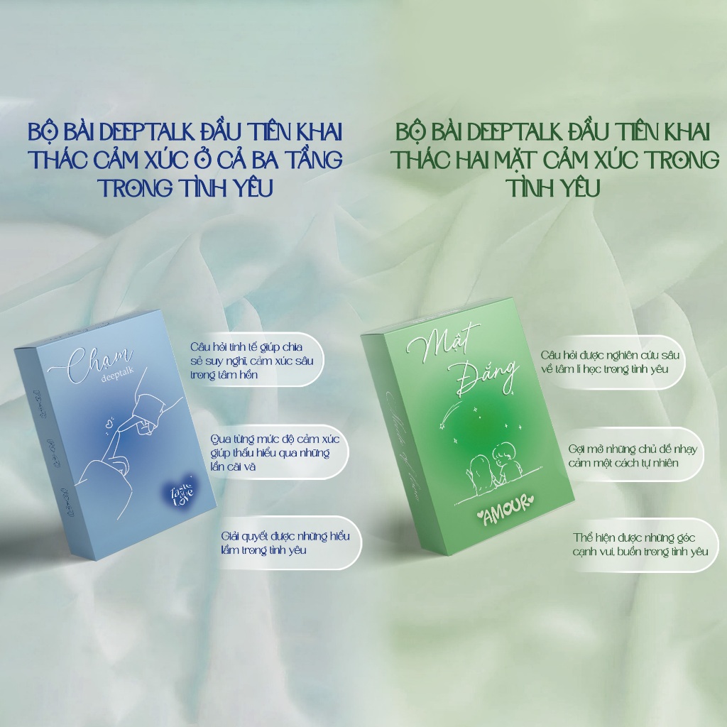 Bài tình yêu Chạm Bộ bài giúp chạm vào thế giới nội tâm nhiều khoảnh khắc buồn, vui trong tình yêu