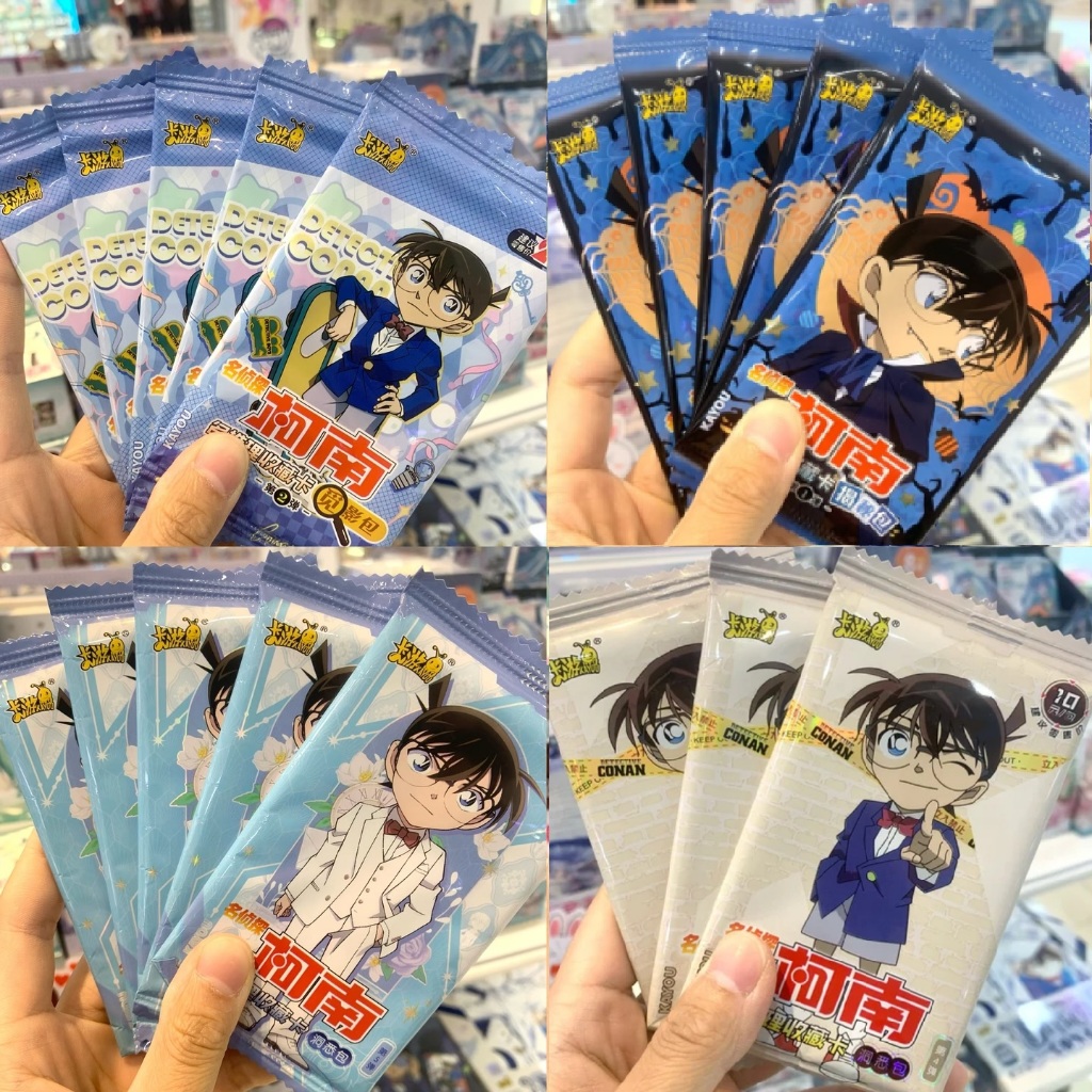 [HOẢ TỐC HN] Lẻ Pack Card Detective Conan chính hãng Kayou Vol 1, 2, 3, 4, 5, 6, 7