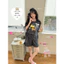 Set bộ cotton Gill xám hoa nhí xe? lưng QCCC