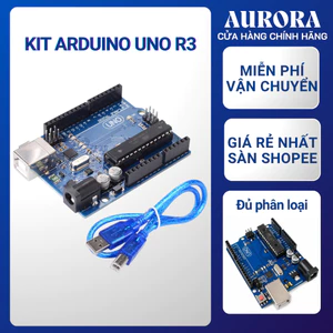 KIT Arduino Uno R3 Atmega328P Chíp Cắm/Chíp Dán - Loại Có Dây/Không Dây - Hàng chất lượng cao