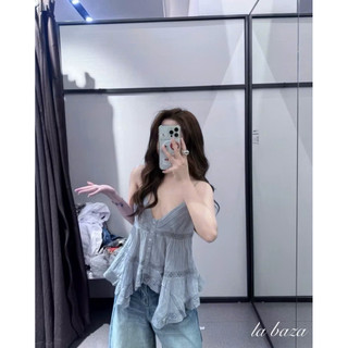 Áo 2 Dây Đũi Cổ V Siu Hot