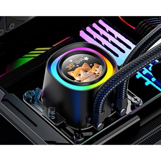 ản Nhiệt Nước AIO ID-COOLING FX240 LCD - Màn Hình LCD Thông Minh, TDP 280W, Hiệu Năng Mạnh Mẽ, Thiết Kế Đen Tuyền Sang T