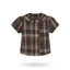 Áo babydoll kẻ sọc nâu Choco Top ୨୧ by Vintagevibes.