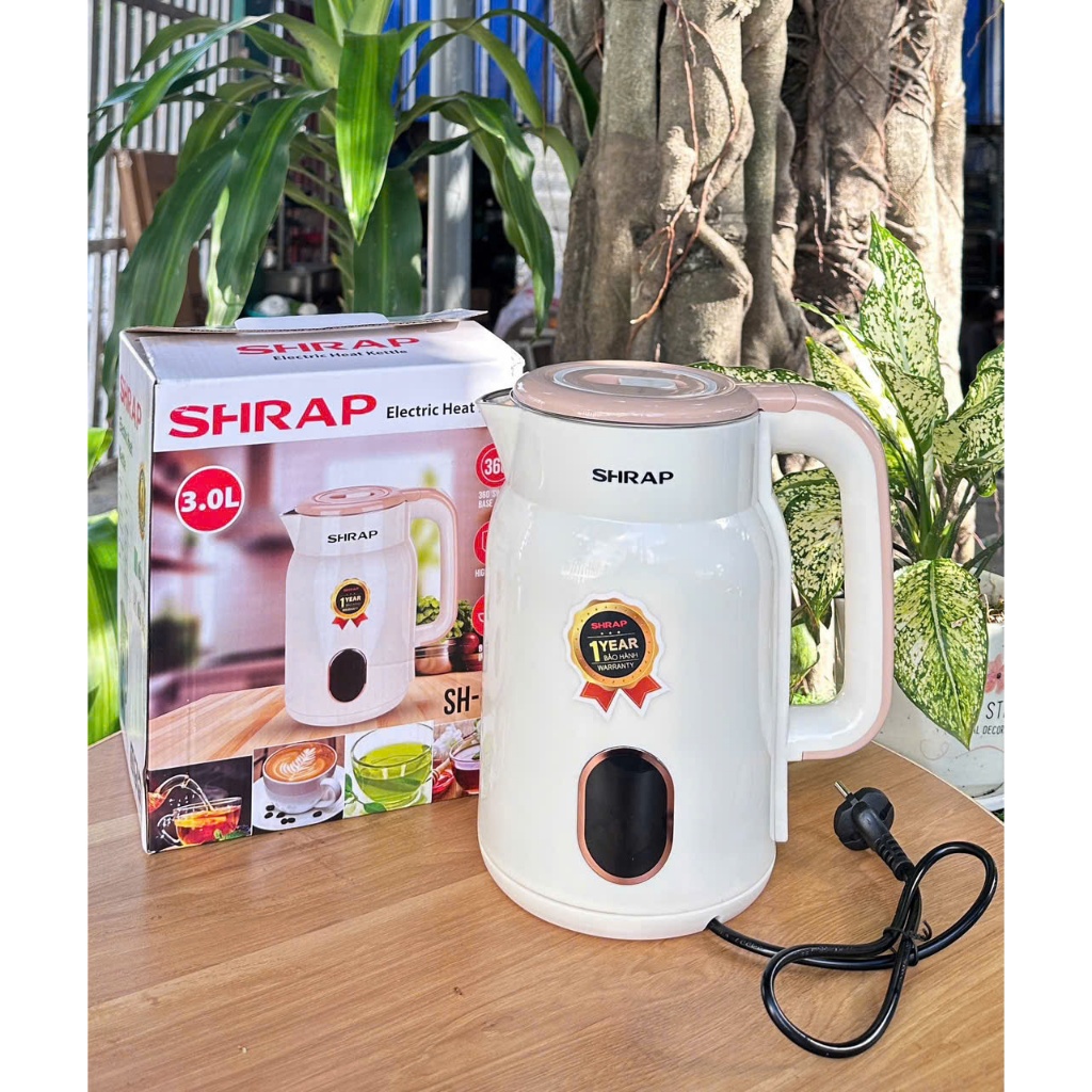 ẤM SIÊU TỐC 3 LÍT TIỆN DỤNG CHO MỌI NHÀ