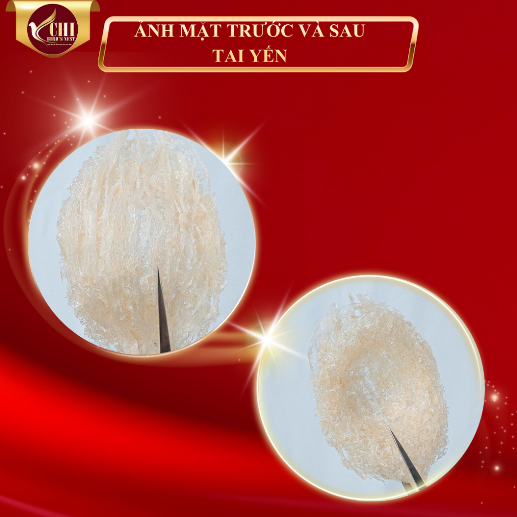 Tổ Yến Tinh Chế Sợi Cao Cấp Dùng Thử 10 Gram Nguyên Chất 100% - Yến Sào Yến Chi - Yến Tinh Chế