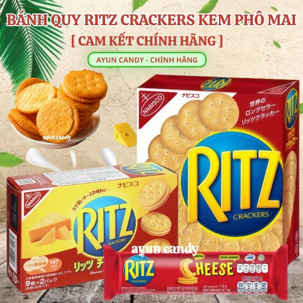 Ritz - Bánh Quy Giá Tốt, Chính Hãng, Đảm Bảo | Shopee Việt Nam