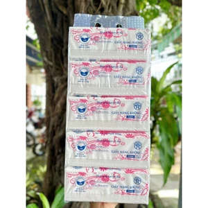 LÓC 5 BỊCH GIẤY RÚT LỤA MỊN 3 LỚP 300 TỜ