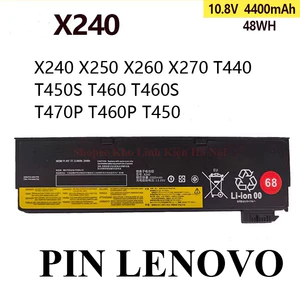 Pin Lenovo ThinkPad X240 X250 X260 X270 T440 T450 T450s T460 T460s T460p T470p 68+ (BH 12 THÁNG)