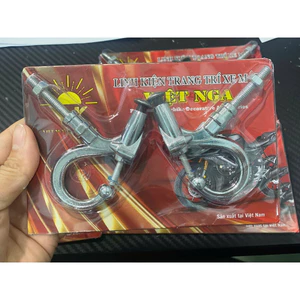 Cặp Móc Treo Đồ Xe Máy Có Nút Bấm Inox ( Giá 1 cặp )– Chịu Lực Tốt, Chống Rơi Đồ, Gắn Dream Wave Sirius