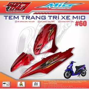 TEM XE MIO SPORT #60 (TEM 3 LỚP - SIÊU NÉT - SIÊU ĐẸP - SIÊU CUTE)