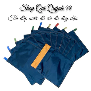Túi đập nước đá vải dù 2 lớp dày dặn (GIAO MÀU NGẪU NHIÊN)