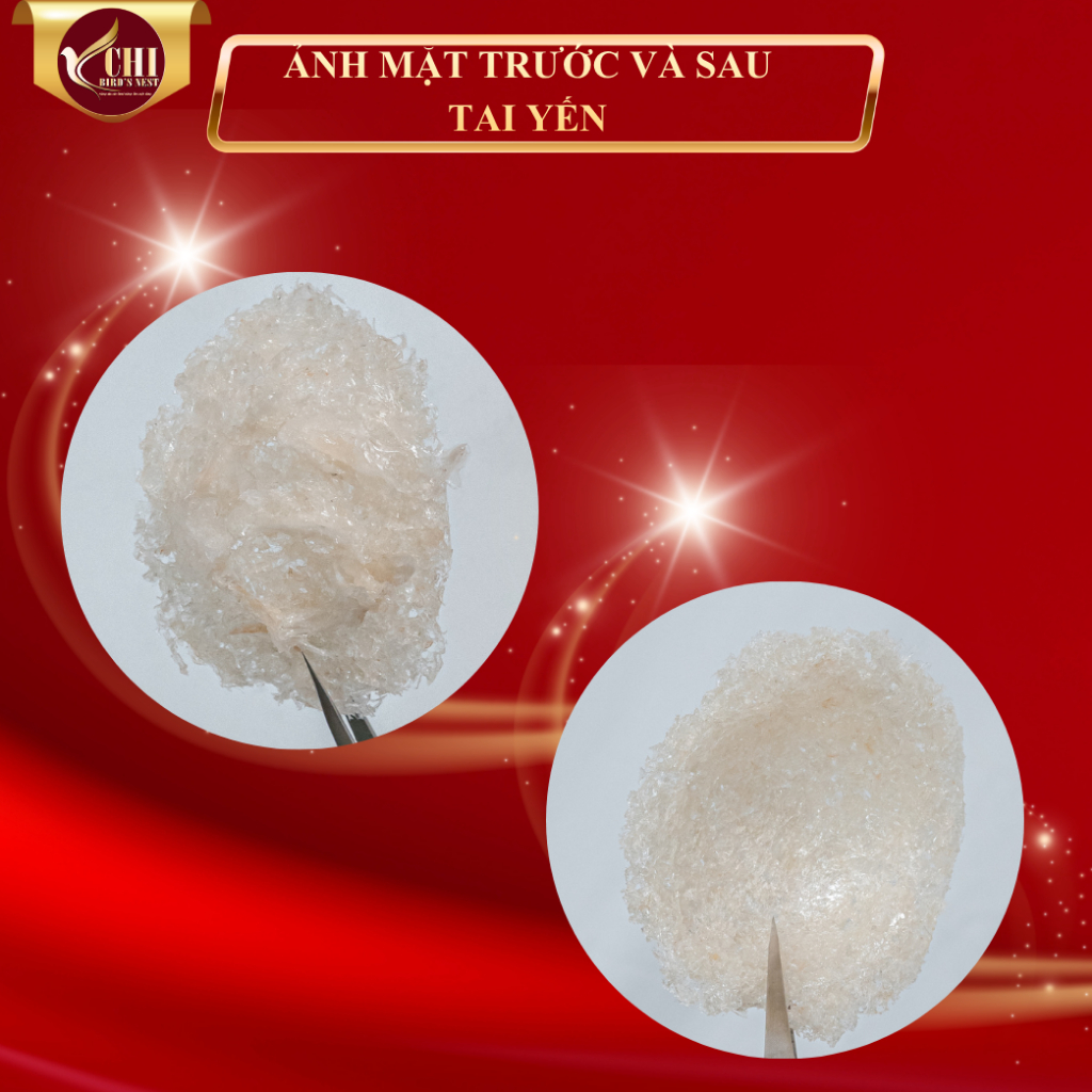 Tổ Yến Xơ Mướp Đắp Chân 100% Không Pha Trộn Đường , Tạp Chất  - Yến Sào Yến Chi  - Yến Tinh Chế YETC 002