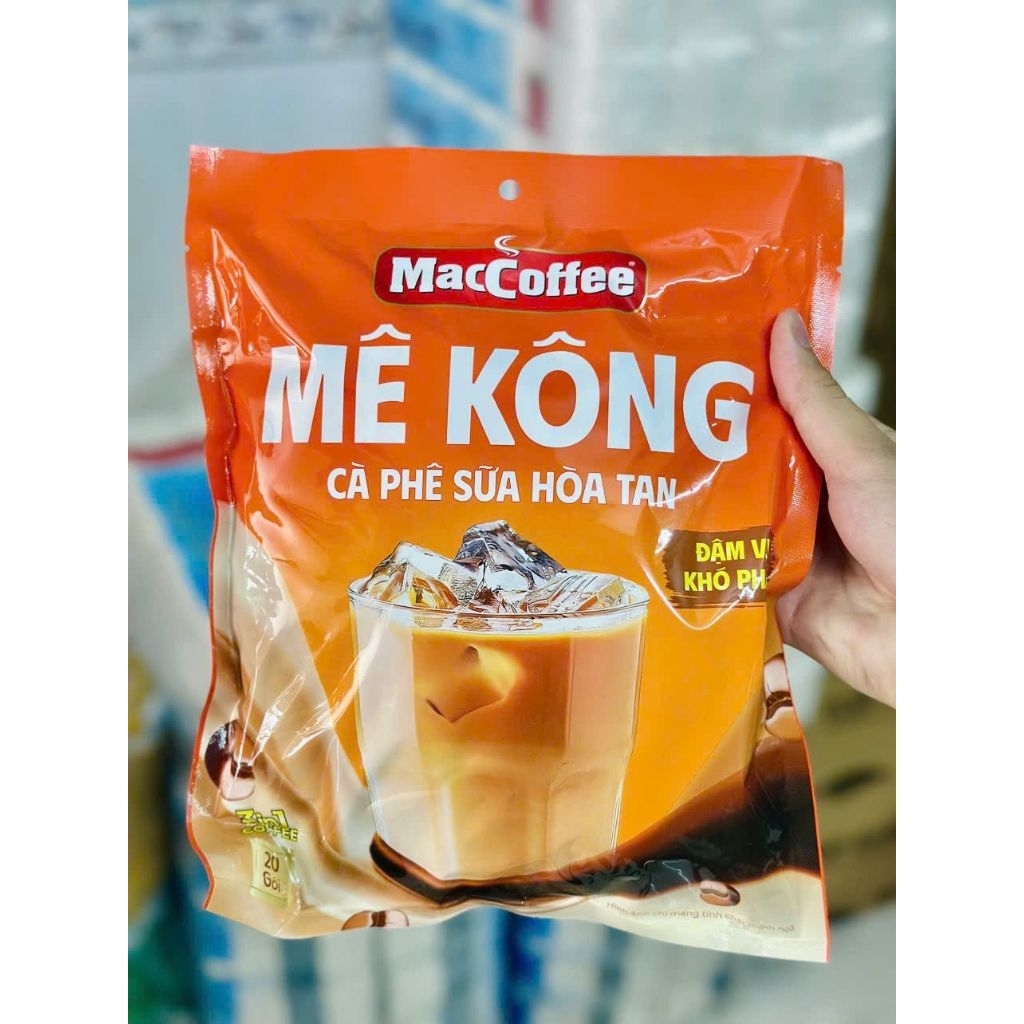 Cà Phê Phố SỮA ĐÁ MEKONG_ĐẬM ĐÀ HƯƠNG VỊ VIỆT  bịch ( 20 gói )