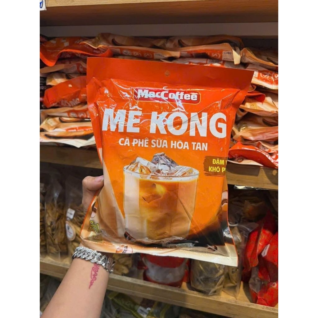 Cà Phê Phố SỮA ĐÁ MEKONG_ĐẬM ĐÀ HƯƠNG VỊ VIỆT  bịch ( 20 gói )