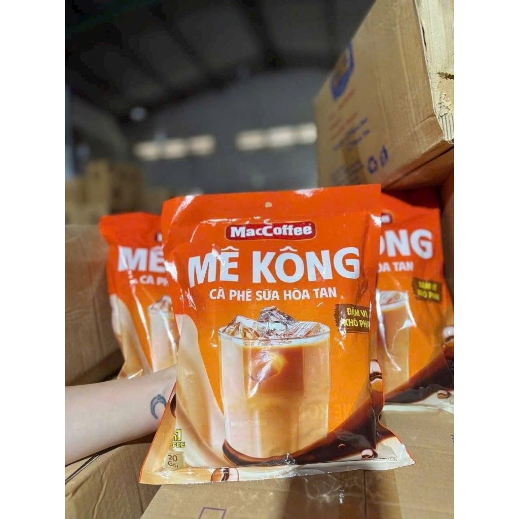 Cà Phê Phố SỮA ĐÁ MEKONG_ĐẬM ĐÀ HƯƠNG VỊ VIỆT  bịch ( 20 gói )