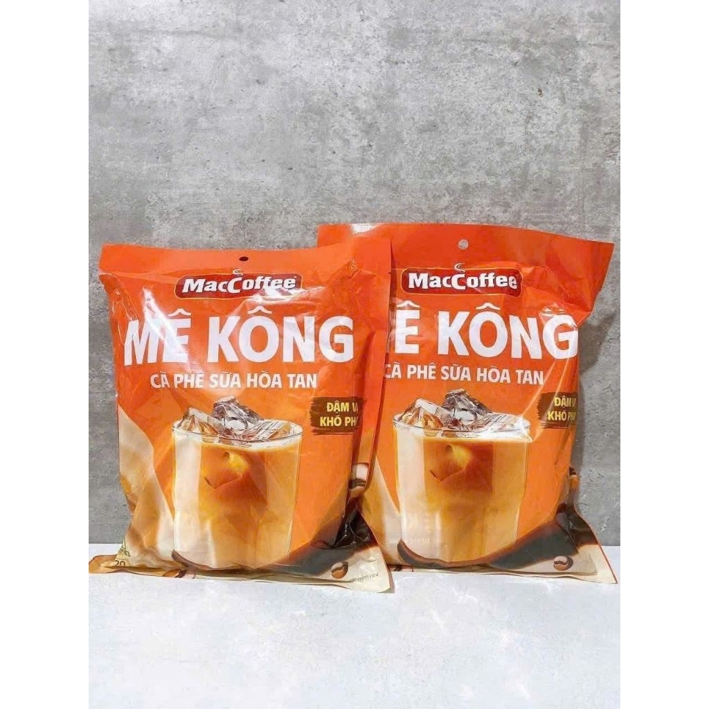 Cà Phê Phố SỮA ĐÁ MEKONG_ĐẬM ĐÀ HƯƠNG VỊ VIỆT  bịch ( 20 gói )
