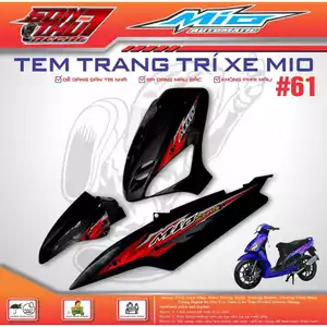 TEM XE MIO SPORT #61 (TEM 3 LỚP - SIÊU NÉT - SIÊU ĐẸP - SIÊU CUTE)