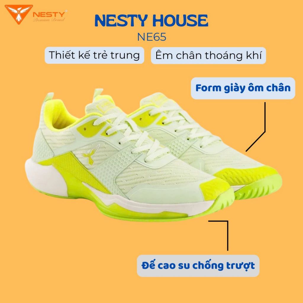 [NE65] Nesty House Giày Pickleball Nam Nữ Đế Eva Êm Nhẹ Bám Sân Màu ...