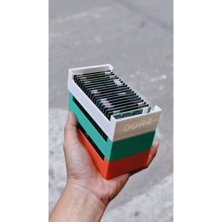 Khây đựng 20 Ram DDR 3, 4, 5 Laptop, hoặc 10 Ram PC