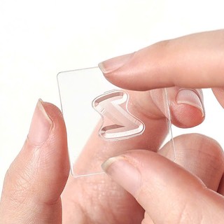 SET CON DẤU SILICON TRONG SUỐT CHỮ VÀ SỐ DIY