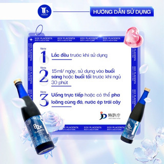 Nước Uống 82X Placenta Classic Hỗ Trợ Cải Thiện Sắc Tố Da, Duy Trì Tính Nữ Mọng Mướt 500ml/Chai