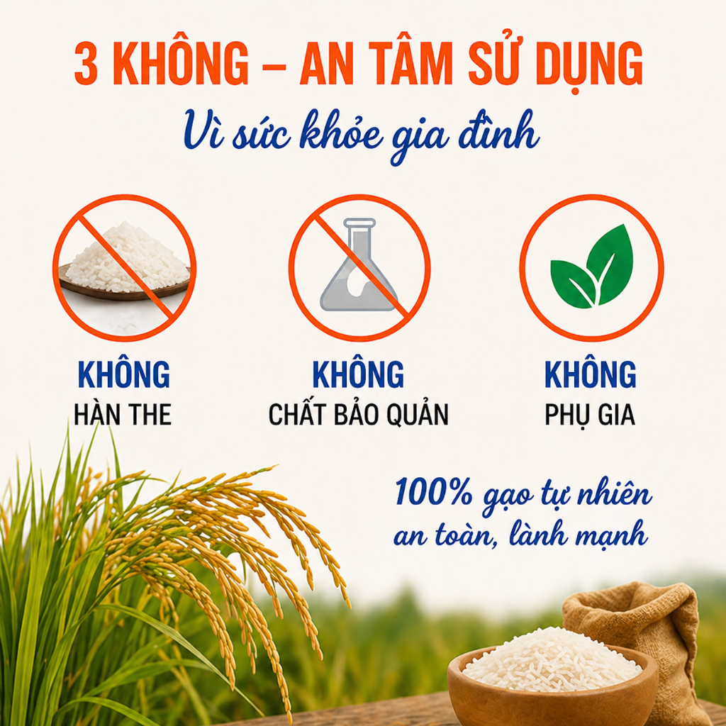 Combo 3kg mỳ gạo Chũ Hạnh Thái