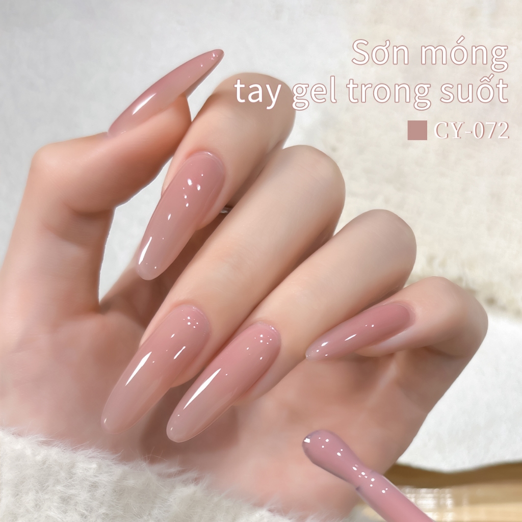 XEIJAYI 40ml - Sơn Gel Màu Hồng Nude Cổ Điển: bền chắc và sử dụng lâu dài, thích hợp cho các tiệm làm móng.