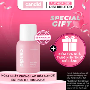 Hoạt Chất Retinol Chống Lão Hóa Toàn Diện Candid Retinol 0.3% Treatment 30ml