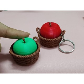 [Móc Khóa] Clicker giỏ Táo đáng yêu - Âm thanh nhấn vui tay, xả tress