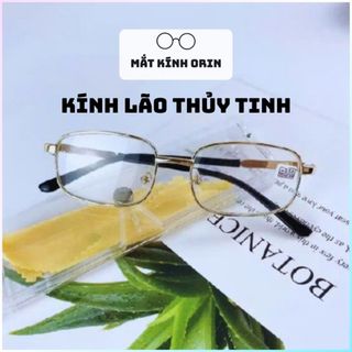 Kính lão thủy tinh ORIN chất liệu kim loại dáng vuông dành cho người cao tuổi