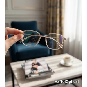 Gọng Kính Titanium Milano Lục Giác Cao Cấp - Thiết Kế Hiện Đại, Siêu Nhẹ, Phù Hợp Cho Nam Và Nữ