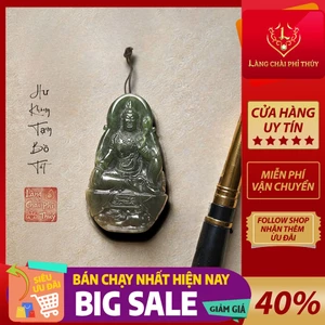 Dây chuyền phật bản mệnh Hư Không Tạng Bồ Tát - phù hợp người tuổi Sửu/Dần, người mệnh Mộc/Thủy