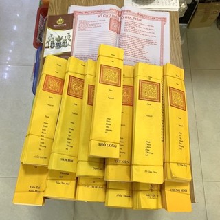 Sớ các loại + Kèm theo vỏ bao , sớ in sắc nét chất lượng cao , khổ giấy A3s