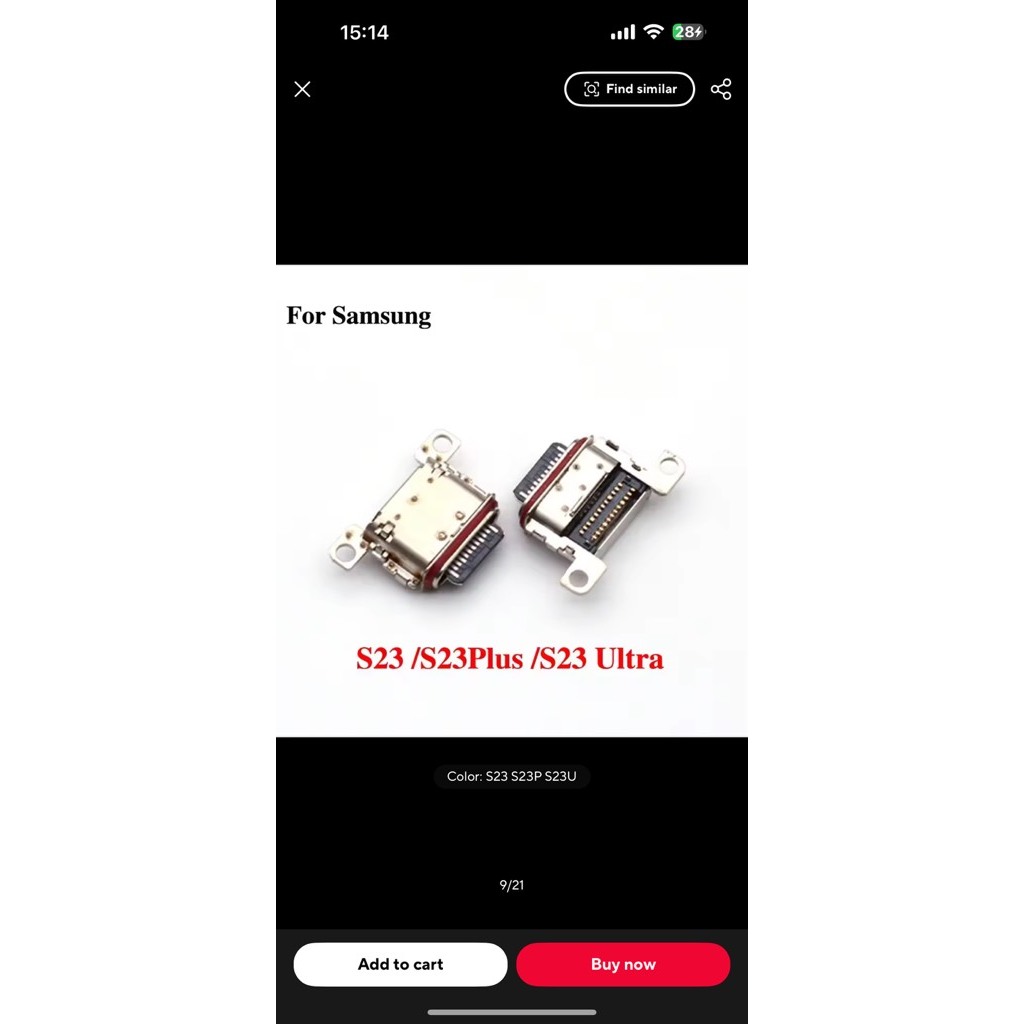 chân sạc rời samsung s22/21+/s21/s21 ultr/S22 ultra/s21 fe/s23/s23 ultra/s23+/s24/s24+/s24 ultra/s21 fe