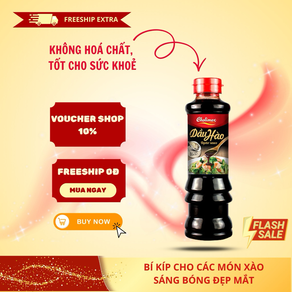 Dầu hào Cholimex chai pet 350g