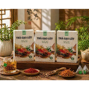 Combo 03 Trà Gạo Lứt Huyết Rồng,Trà Gạo Lứt Đậu Đen Xanh,đông trùng hạ thảo mix 8 vị Hỗ Trợ Giảm Cân, Giải độc