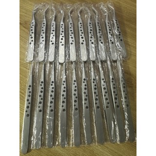 nhíp 9 lỗ chuyên dụng thép không rỉ gắp linh kiện điện tử