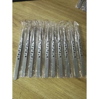 nhíp 9 lỗ chuyên dụng thép không rỉ gắp linh kiện điện tử