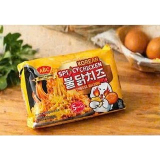 Mì Gói Mì Trộn Gà Cay Phô Mai ABC 80g Ăn Liền Tiện Lợi Dễ Chế Biến Hương Vị Hài Hòa