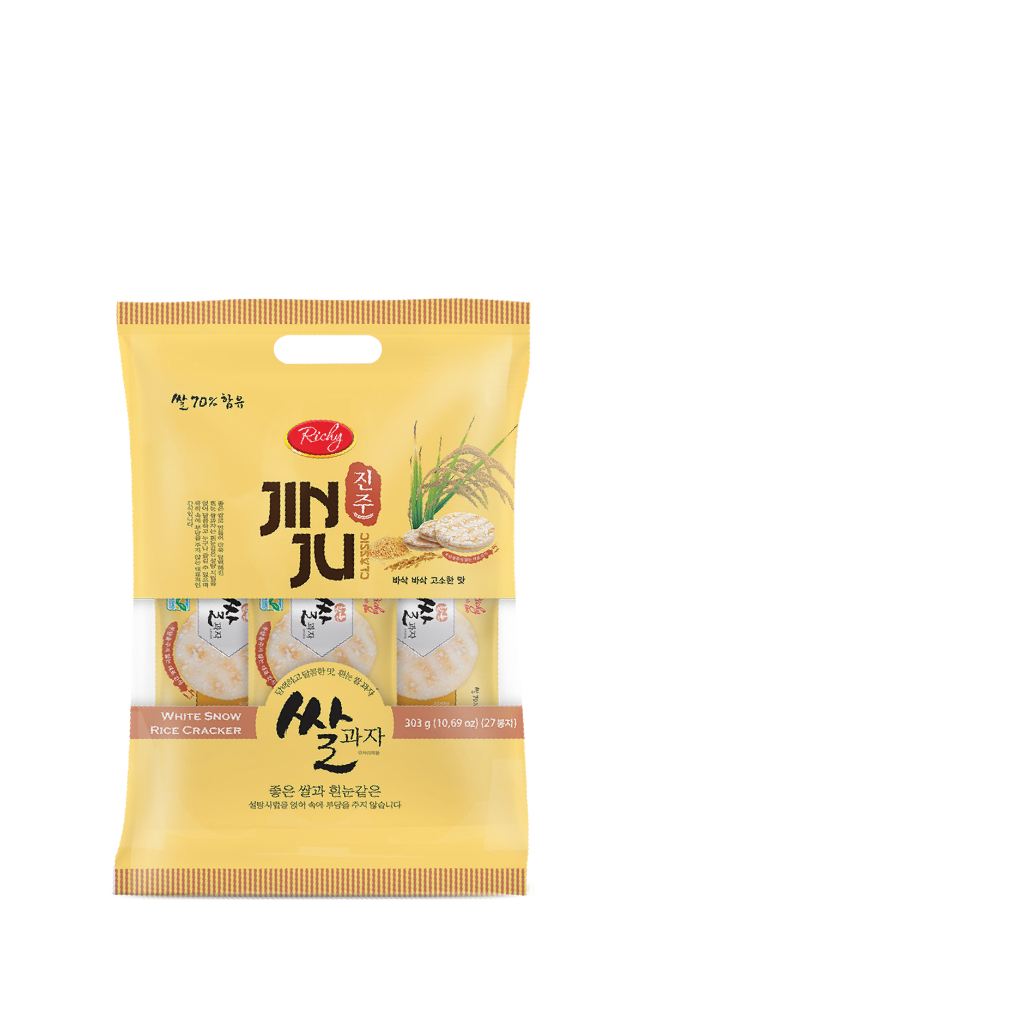 [MUA 3 TẶNG 1]Bánh gạo Jinju Hàn Quốc 303g
