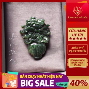 Bình Hoa Khai Phú Quý phỉ thúy