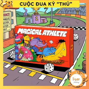 Boardgame Magical Athlete Trò chơi Cuộc đua kỳ "thú"