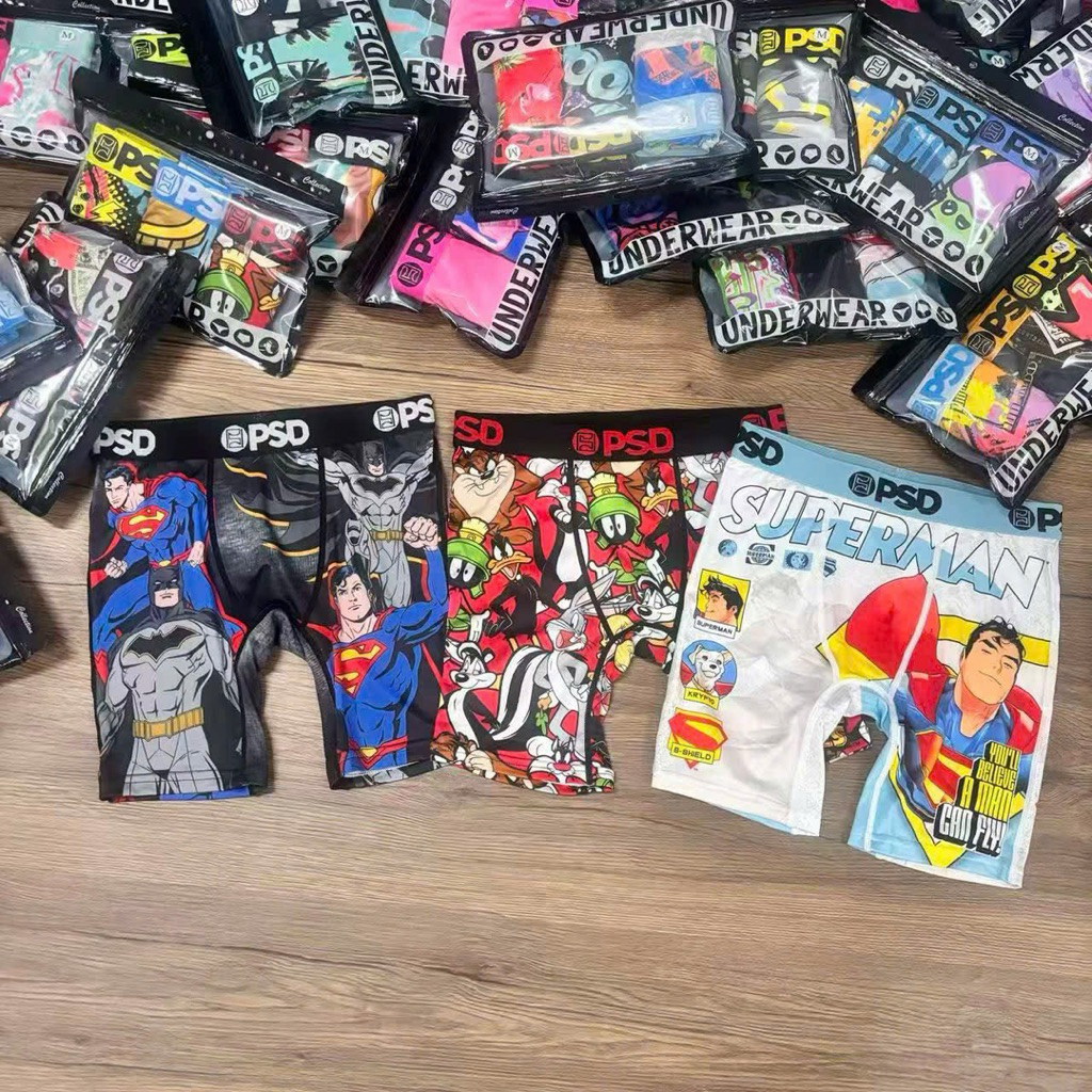 TQ0040 Set 3 quần bơi bé trai PSD, quần chip thể thao bé trai boy underwear đa năng có thể làm quần bơi TQ0040
