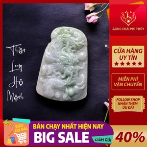 Dây chuyền Rồng phỉ thúy Type A - Thần Long Hộ Mệnh