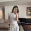 Áo Croptop Nữ Trắng Thun Cộc Tay Co Giãn