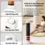 Quạt Sưởi Gốm 2000W Yangzi Dáng Đứng Cao Cấp Làm Nóng Nhanh Chóng, Tiết Kiệm Điện Không Gây Khô Da.